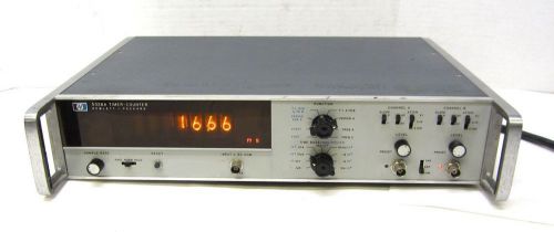 Vintage hp 5326a timer counter 50 mhz hewlett packard nixie tubes 52584 for sale
