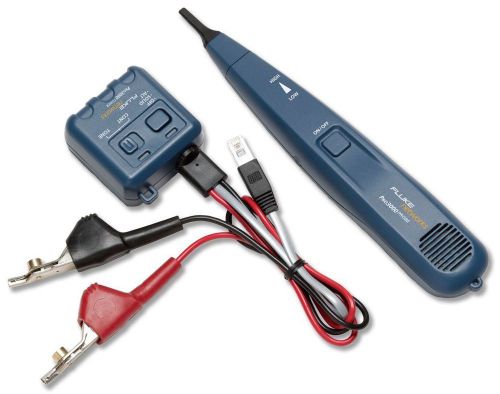 Fluke networks analog tone probe kit phone data jack ports telephone test tool for sale