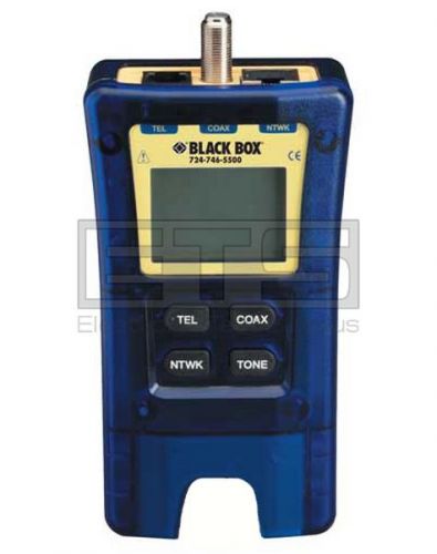 Black Box Network Services TS590A Soho Tester All In One Wire Systems Tester