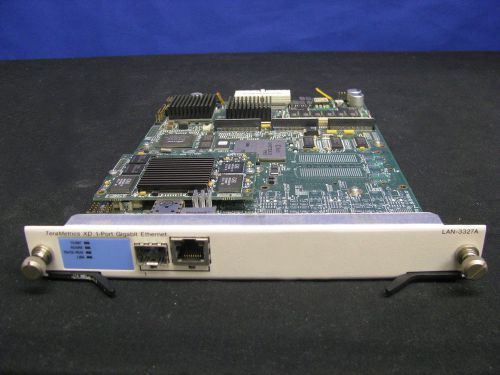 Spirent/Netcom LAN-3327A Gigabit 1-port Dual Media TeraMetrics XD Module