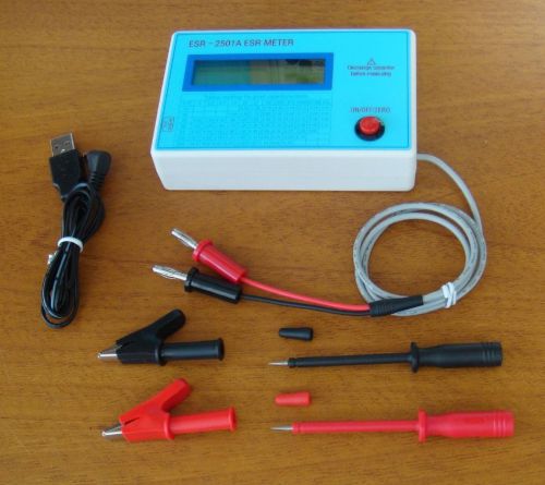 Capacitor/capacitance esr/dcr in-circuit inductance resistance meter for sale