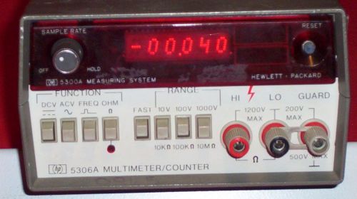 HP 5306A multi-meter/counter