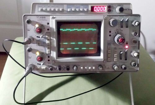 Tektronix 466 Analog Oscilloscope with DM44 meter