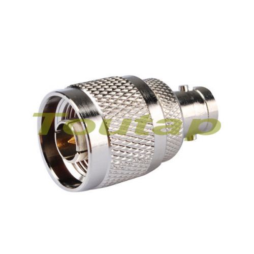 N-type male plug to bnc female jack straight coaxial rf connector adapter for sale