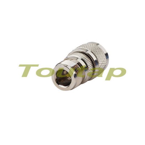 N-type plug to rp-n jack female (male pin) straight rf coaxial adapter connector for sale