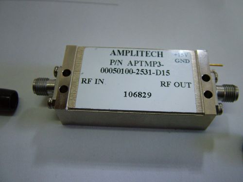 RF POWER AMPLIFIER  5MHz to 1.3GHz   1 Watt      APTMP3-00050100-2531-D15  NEW