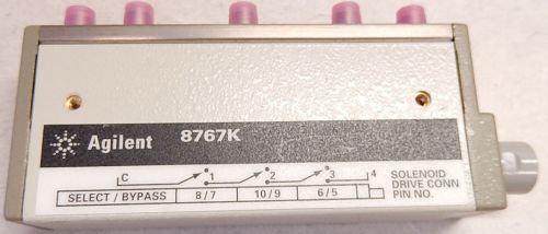 Agilent 8767k multiport coaxial switch dc to 26.5 ghz   254 for sale