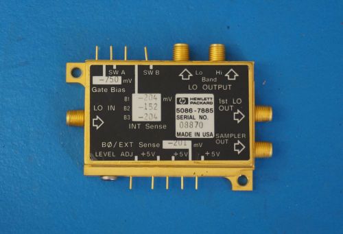 Agilent hp 5086-7855 tbr switch local oscillator distribution amplifier for sale