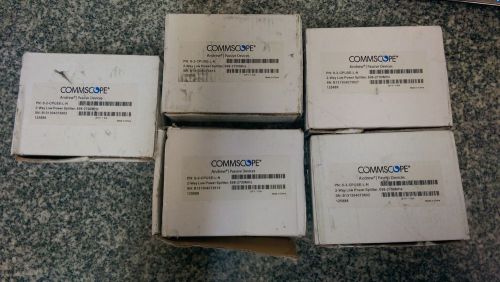 Lot of 5 CommScope 2-Way low Power Splitters p/n: S-2-CPUSE-L-N