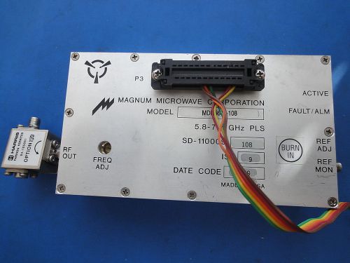 Magnum Microwave Corporation MDR5604 Model 5.8-7.2 GHz