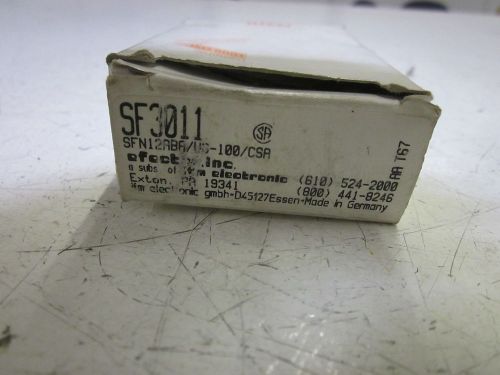 IFM EFECTOR SF3011 FLOW SENSOR  *NEW IN A BOX*