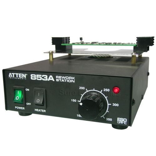 ATTEN AT853A BGA Rework Temperature Control Hot Air Preheating Station 220V ESD
