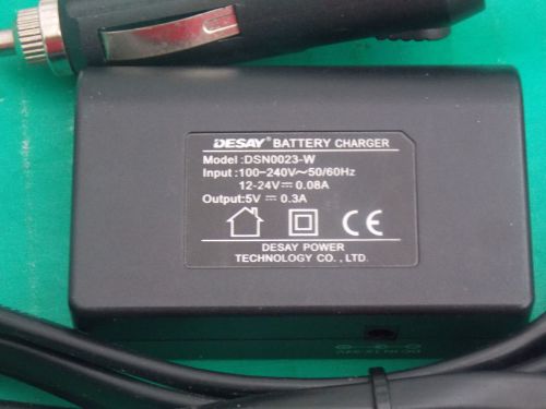 AC &amp; DC Power Adapter Supply DESAY DSN0023-W Fifty-One Trio Battery Charger