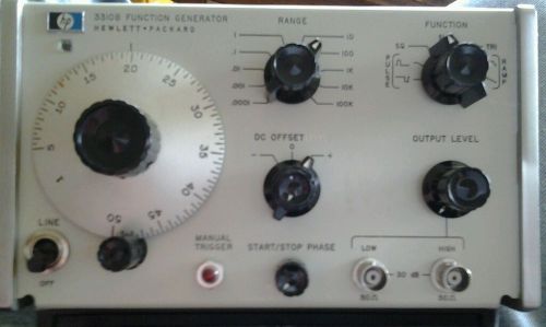 Hp 3310b function generator very good condition TESTED