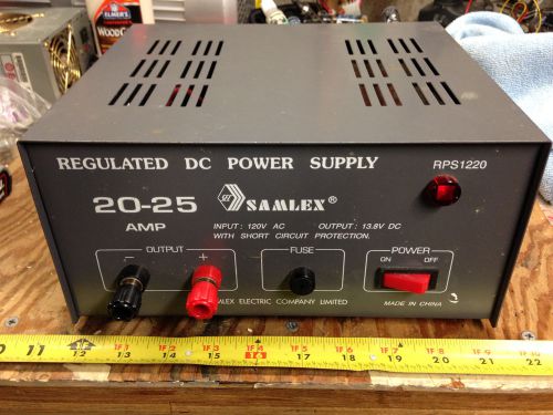 samlex regulated power supply RPS 1220
