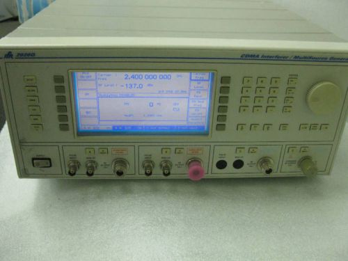 Ifr 2026 q cdma interferer/multi source generator option fitted 03 10 khz to 2.6 for sale