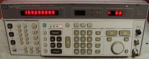 Hp - agilent 8662a synthesized signal generator w/opt 003! calibrated ! for sale