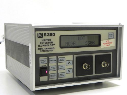 United Detector Technology S380 Dual Channel Optometer