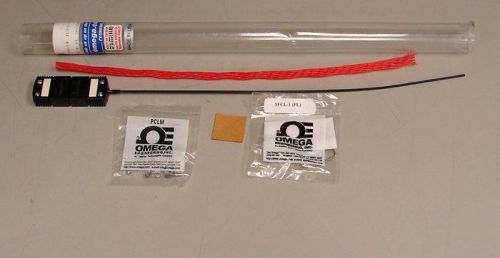 Omega cass-116g-12-pfa k-type thermocouple probe 12&#034; x 1/16&#034; new! for sale