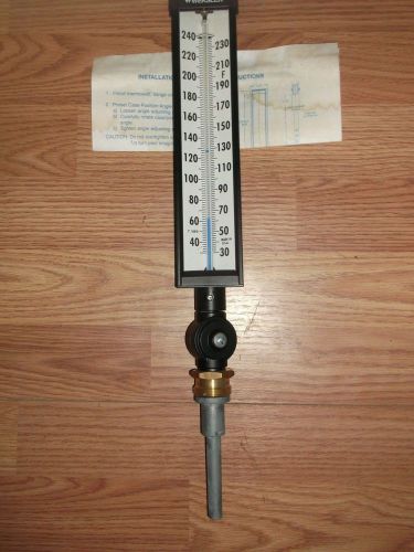 Weksler industrial thermometer 30-240f ***nib*** for sale