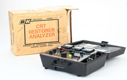 B&amp;K Precision 467 CRT Restorer/Analyzer w/ 7 adapters &amp; Original Box!!!!
