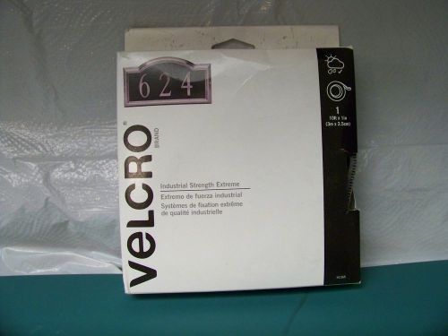 Velcro Extreme Fasteners, 1&#034; X 10 Ft, Black, 1 Roll
