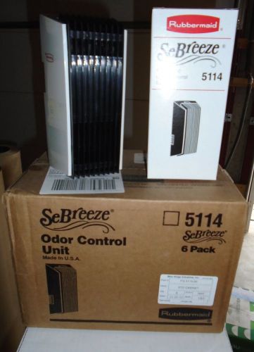 Rubbermaid SeBreeze Automatic Odor Control System Fan Brand New 6 Qty