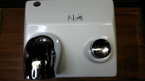 Vintage Bradlee Dryer Push Button Porcelain Wall Mount Hand Dryer Blower 115v