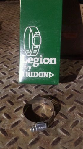 Tridon legion hose clamps 10 pcs. size #28  600-028 / cc-28 1 5/16&#034; to 2 1/4&#034; for sale