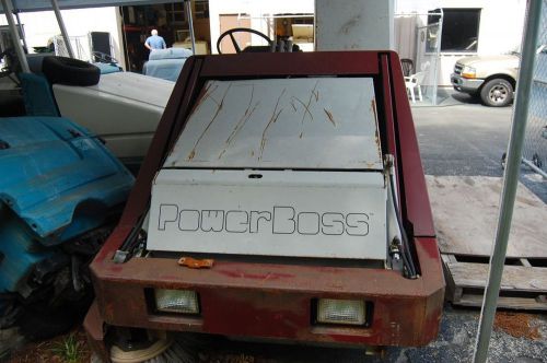 Tennant like/powerboss armadillo rider-sweeper for sale