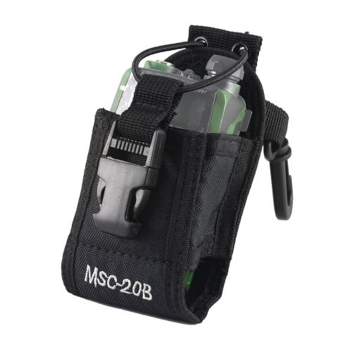 MSC-20B Multi-function Nylon Case Bag for Baofeng Kenwood Motorola Two-Way Radio