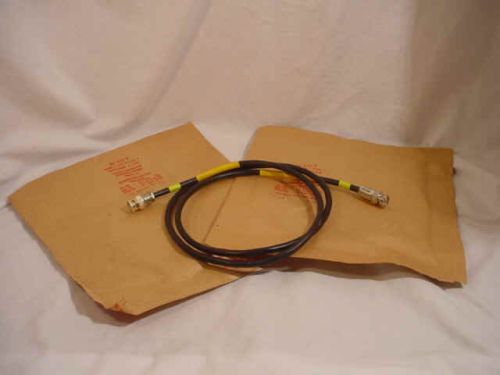 NEW 4FT RADIO FREQUENCY CABLE ASSEMBLY SET OF TWO DSA400-76-F-1584