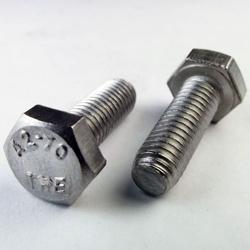 (cs-800-140-02) (2 qty) m6-.1x18 hex cap screw stainless steel a2-70 for sale