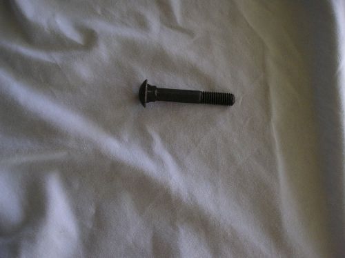 3/8-16 x 2 1/2 carriage bolts / steel / black oxide / lot of 25 for sale