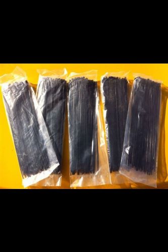 500 14&#034; black cable ties uv zip ties 50lbs tensile strength race car tool for sale