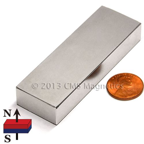 N50 rectangular neodymium magnet 3x1x1/2&#034; ndfeb rare earth magnet 50 pc for sale