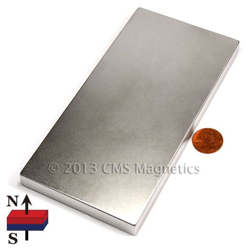 Neodymium Magnets Grade N42 6x3x1/2&#034; Super Strong NdFeB Rare Earth 10 PC
