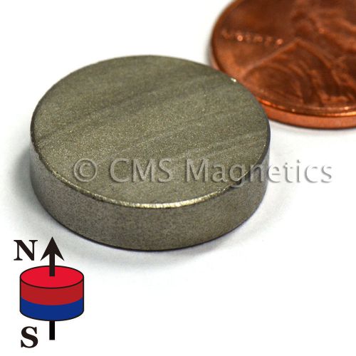 Smco magnets dia 3/4x3/16&#034; samarium cobalt magnets 572f temperature 100 pc for sale