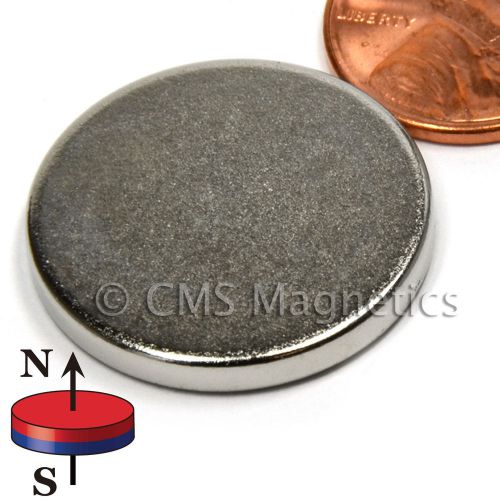 Grade N45 Disc Neodymium Magnets Dia 1x1/8&#034; NdFeB Rare Earth Magnets 500-Count