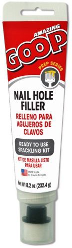 Amazing GOOP Nail Hole Filler 8.2 oz Stucco Plaster Dry Wallboard Made in USA