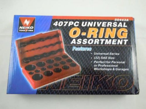 Neiko tools usa 407pc universal o-ring assortment - 32 sae sizes - pro workshops for sale
