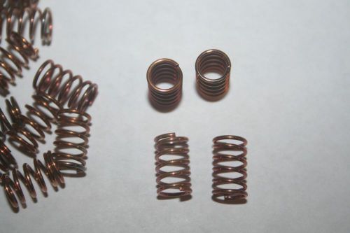 Qty-50, miniature springs copper or brass for sale