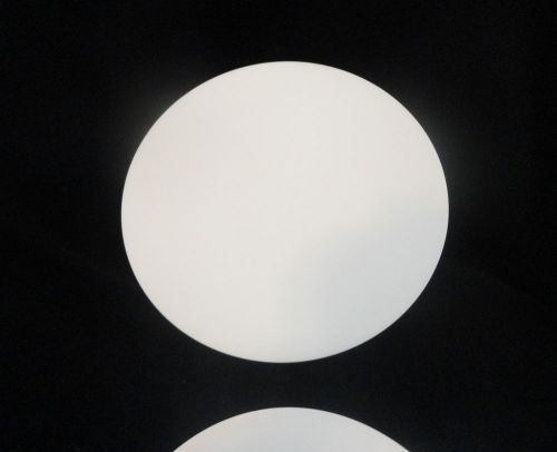 Large 12+ inch diameter thin high purity round alumina ceramic setter plate disk for sale