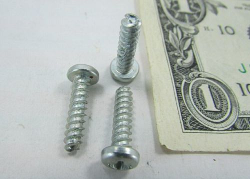 Pozi pan plastite plastic screws, #7 x 5/8&#034; coarse thin thread rohs compliant for sale
