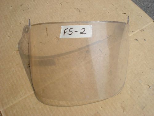 Bullard r325 faceshield visor face shield 6&#034; clear for fx, px, lt rescue helmets for sale