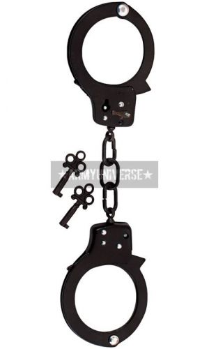 Black Steel Law Enforcement Handcuffs