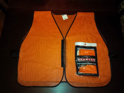 Orange high-visibility safety vests for sale
