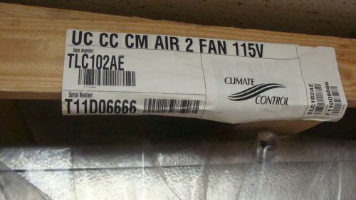 New Air Defrost Center Mount 2 Fan Walk In Cooler Evaporator 10,200 Btu&#039;s 115V