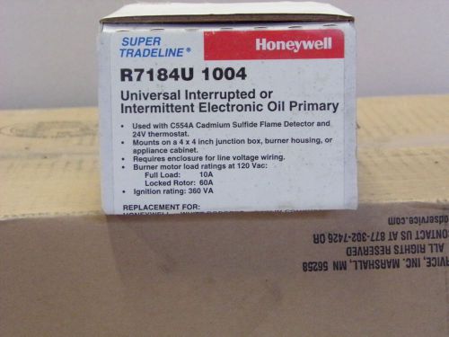 R7184U1008  HONEYWELL OIL PRIMARY CONTROL  NIB  ELECTRONIC OIL PRIMARY