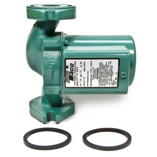Taco 007-f5-8ifc cast iron cartridge circulator pump w/ifc (rotated flange) for sale